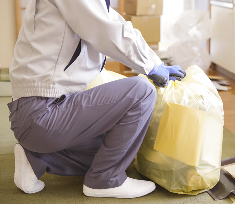 一つひとつに向き合う丁寧な整理